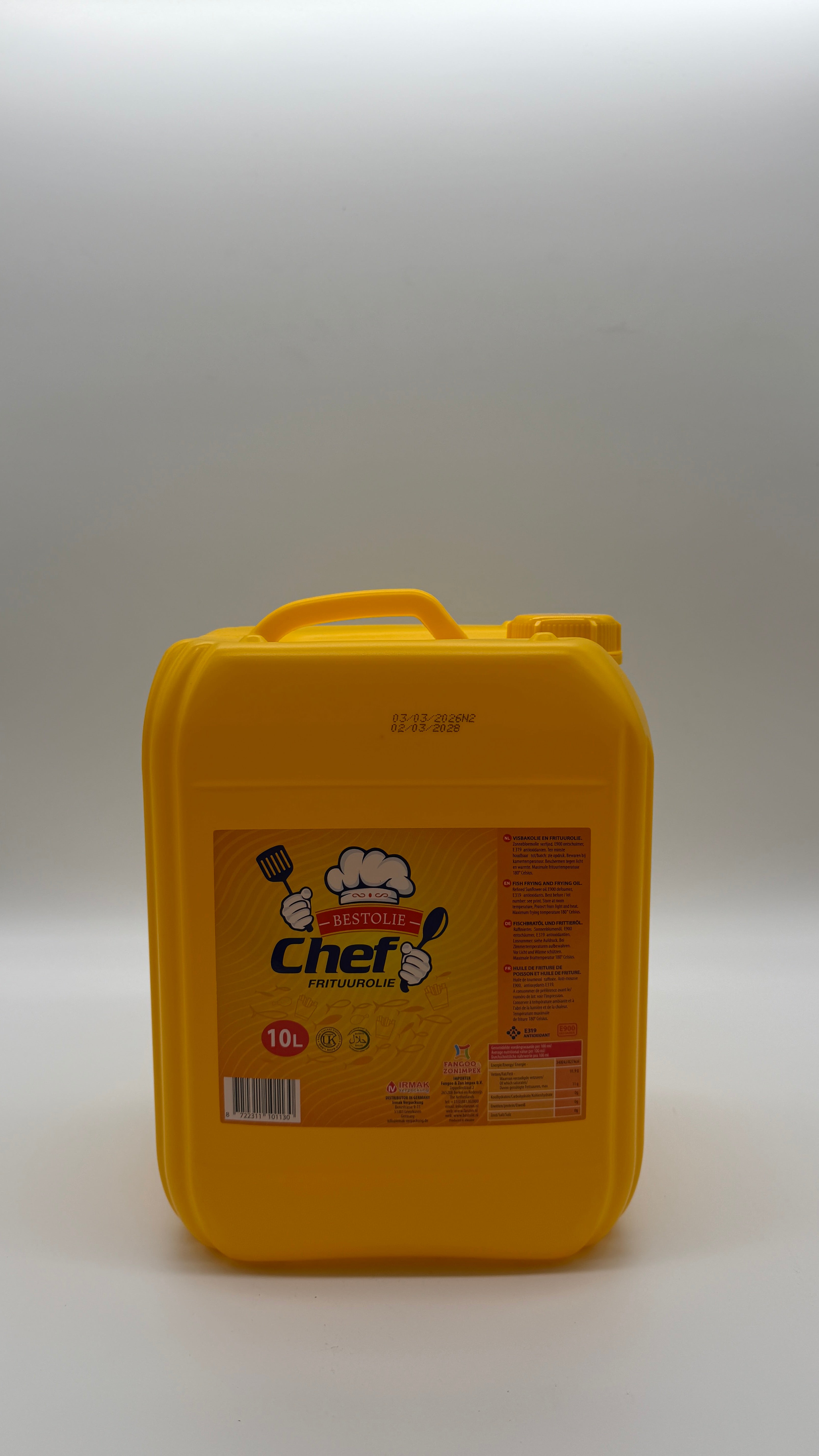 Frittieröl 10 Liter Kanister