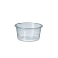 Sossenbecher 80cc rund transparent