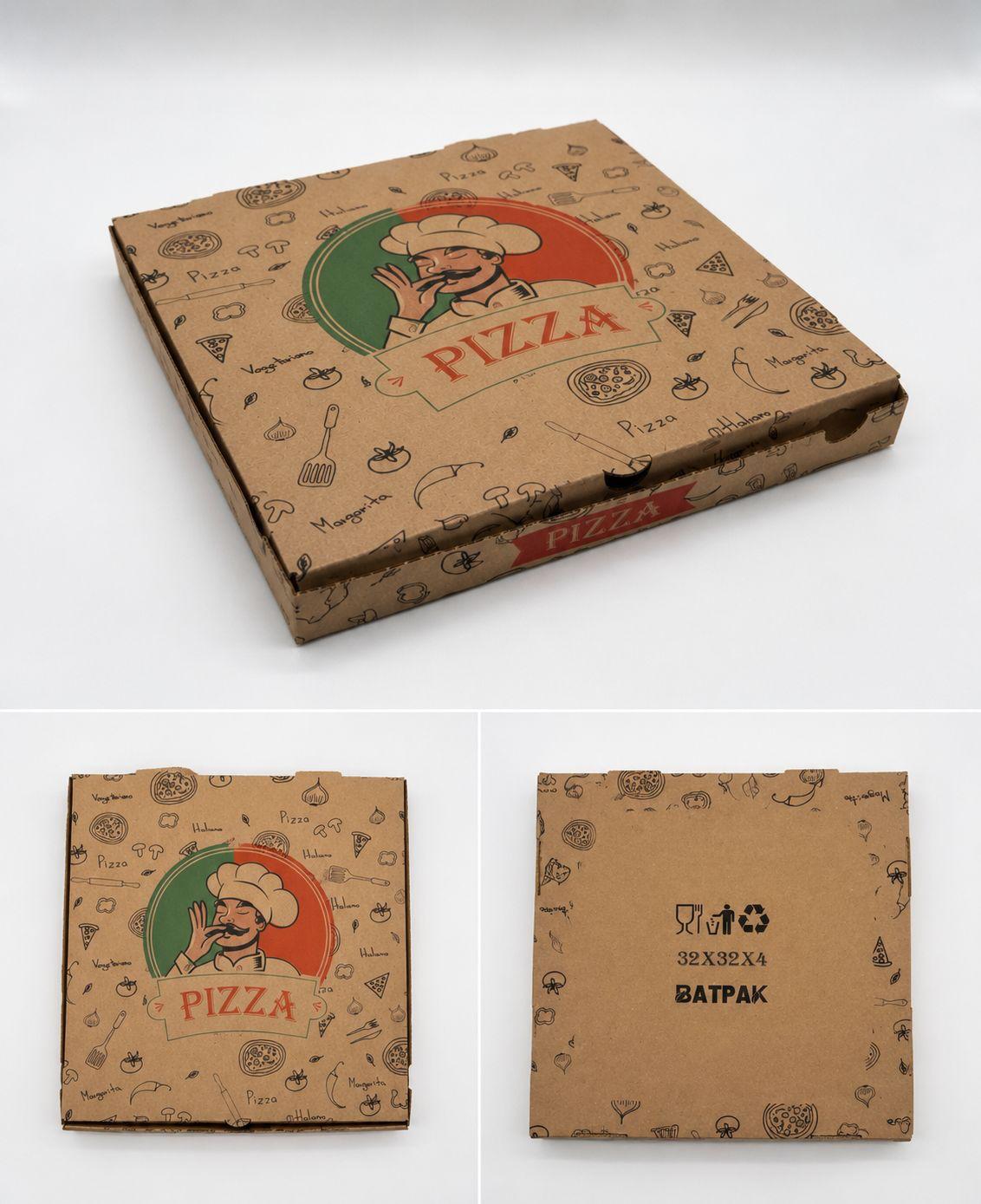 BATPAK® Pizzakartons versch. Größen