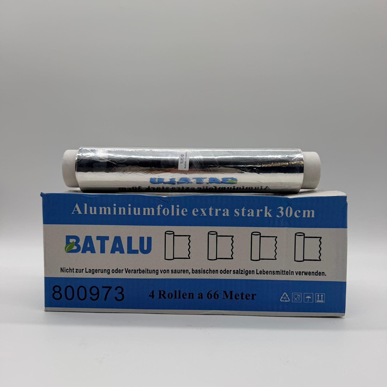 BATALU® Aluminiumfolie 30cm 45m & 66m