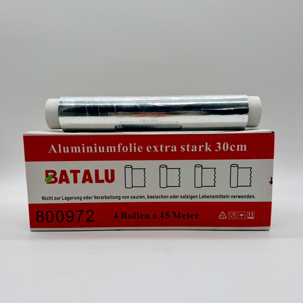 BATALU® Aluminiumfolie 30cm 45m & 66m